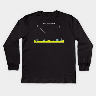 All Your Base Kids Long Sleeve T-Shirt